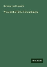 Produktbild: Wissenschaftliche Abhandlungen