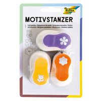 Produktbild: Folia Motivstanzer Ganzjahresmotive 15mm 3 Stück