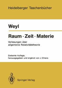 Produktbild: Raum &middot; Zeit &middot; Materie