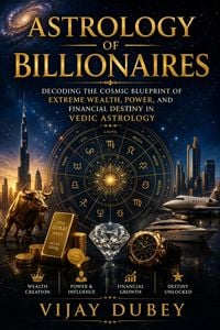 Produktbild: Astrology of Billionaires: Decoding the Cosmic Blueprint of Extreme Wealth, Power, and Financial Destiny in Vedic Astrology