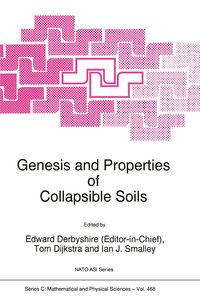 Produktbild: Genesis and Properties of Collapsible Soils