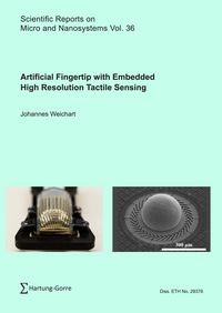 Produktbild: Artificial Fingertip with Embedded High Resolution Tactile Sensing