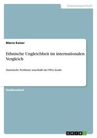 Produktbild: Ethnische Ungleichheit im internationalen Vergleich