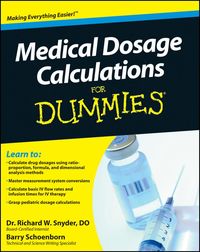 Produktbild: Medical Dosage Calculations for Dummies