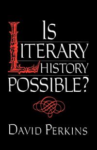 Produktbild: Is Literary History Possible?