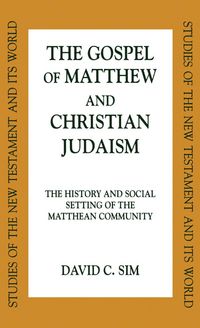 Produktbild: The Gospel of Matthew and Christian Judaism