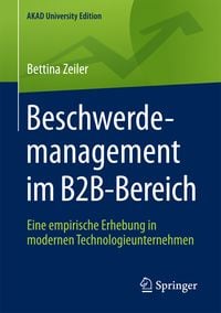 Produktbild: Beschwerdemanagement im B2B-Bereich
