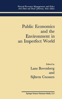 Produktbild: Public Economics and the Environment in an Imperfect World