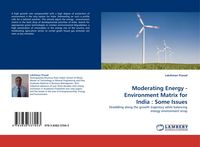 Produktbild: Moderating Energy - Environment Matrix for India : Some Issues