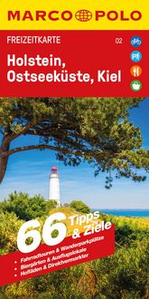Produktbild: MARCO POLO Freizeitkarte 2 Holstein, Ostseek&uuml;ste, Kiel 1:100.000