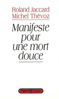 Produktbild: Manifeste pour une mort douce