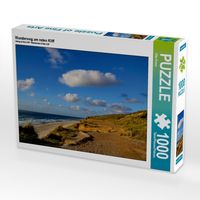 Produktbild: CALVENDO Puzzle Wanderweg am roten Kliff | 1000 Teile Lege-Gr&ouml;&szlig;e 64x48cm Foto-Puzzle f&uuml;r gl&uuml;ckliche Stunden