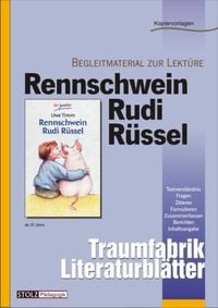 Produktbild: Rennschwein Rudi R&uuml;ssel - Literaturbl&auml;tter