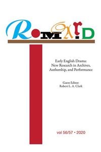Produktbild: ROMARD Volume 56/57. Early English Drama