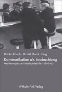Produktbild: Kommunikation als Beobachtung
