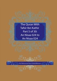 Produktbild: The Quran With Tafsir Ibn Kathir Part 5 of 30
