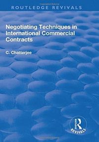 Produktbild: Chatterjee, C: Negotiating Techniques in International Comme