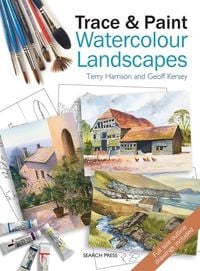 Produktbild: Trace & Paint Watercolour Landscapes