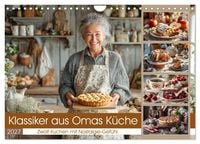 Produktbild: Klassiker aus Omas K&uuml;che - Zw&ouml;lf Kuchen mit Nostalgie-Gef&uuml;hl (Wandkalender 2027 DIN A4 quer), CALVENDO Monatskalender