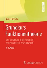 Produktbild: Grundkurs Funktionentheorie