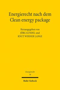 Produktbild: Energierecht nach dem Clean energy package