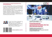 Produktbild: Caracteristicas comportamentales de los Microempresarios