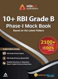 Produktbild: RBI Grade 'B' Phase I Mock Papers Practice Book