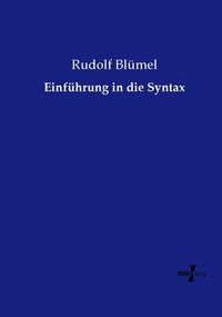 Produktbild: Einf&uuml;hrung in die Syntax
