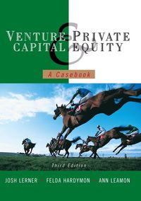 Produktbild: Venture Capital and Private Equity