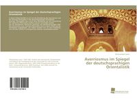 Produktbild: Averriosmus im Spiegel der deutschsprachigen Orientalistik