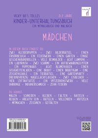 Kinder-Unterhaltungsbuch - Mädchen. Mitmachbuch und Malbuch. 3-7 Jahre