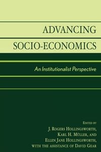 Produktbild: Advancing Socio-Economics