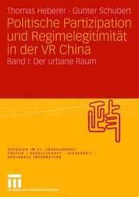 Produktbild: Politische Partizipation und Regimelegitimit&auml;t in der VR China