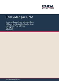 Produktbild: Ganz oder gar nicht