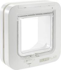 Produktbild: SureFlap Mikrochip Cat door Haustierklappe Wei&szlig; 1 St.