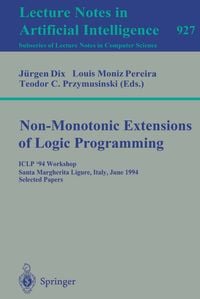 Produktbild: Non-Monotonic Extensions of Logic Programming