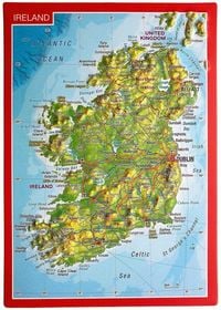 Produktbild: Reliefpostkarte Irland