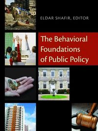 Produktbild: Behavioral Foundations of Public Policy
