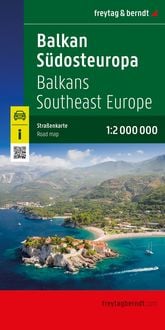 Produktbild: freytag & berndt Stra&szlig;enkarte Balkan - S&uuml;dosteuropa 1:2 Mio.