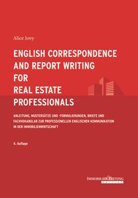 Produktbild: English Correspondence and Report Writing for Real Estate Professionals