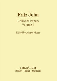 Produktbild: Fritz John Collected Papers
