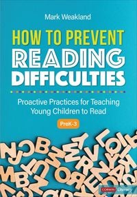 Produktbild: How to Prevent Reading Difficulties, Grades PreK-3