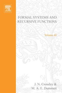 Produktbild: Formal Systems and Recursive Functions