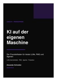 Produktbild: KI auf der eigenen Maschine