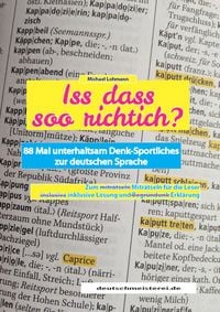 Produktbild: Iss dass soo richtich?
