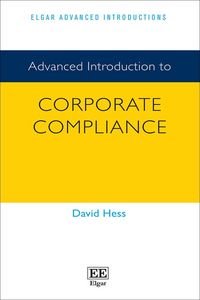 Produktbild: Advanced Introduction to Corporate Compliance