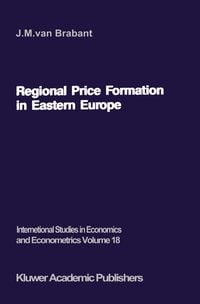 Produktbild: Regional Price Formation in Eastern Europe