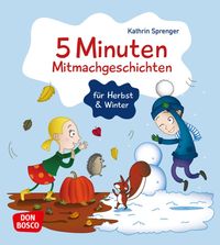 Produktbild: 5 Minuten Mitmachgeschichten f&uuml;r Herbst und Winter