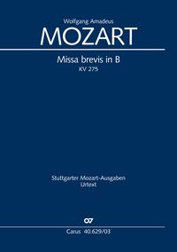 Produktbild: Missa brevis in B (Klavierauszug)
