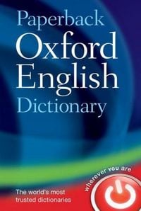 Produktbild: Paperback Oxford English Dictionary